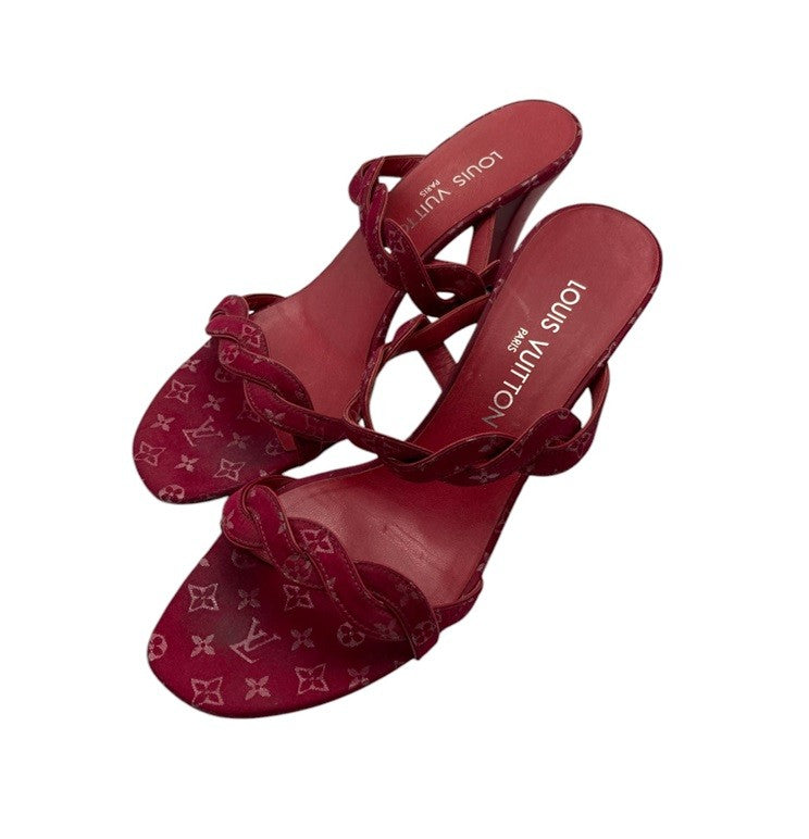 LOUIS VUITTON ルイヴィトン モノグラム ミュール サイズ37 中古 D4