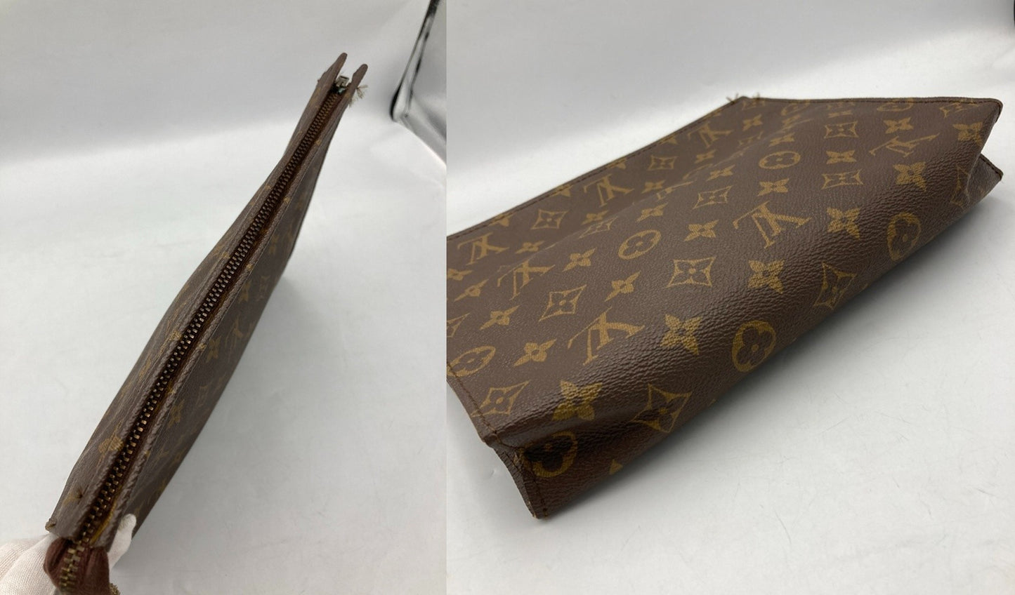 LOUIS VUITTON ルイヴィトン モノグラム ポッシュ トワレット26 M47542 中古 D4