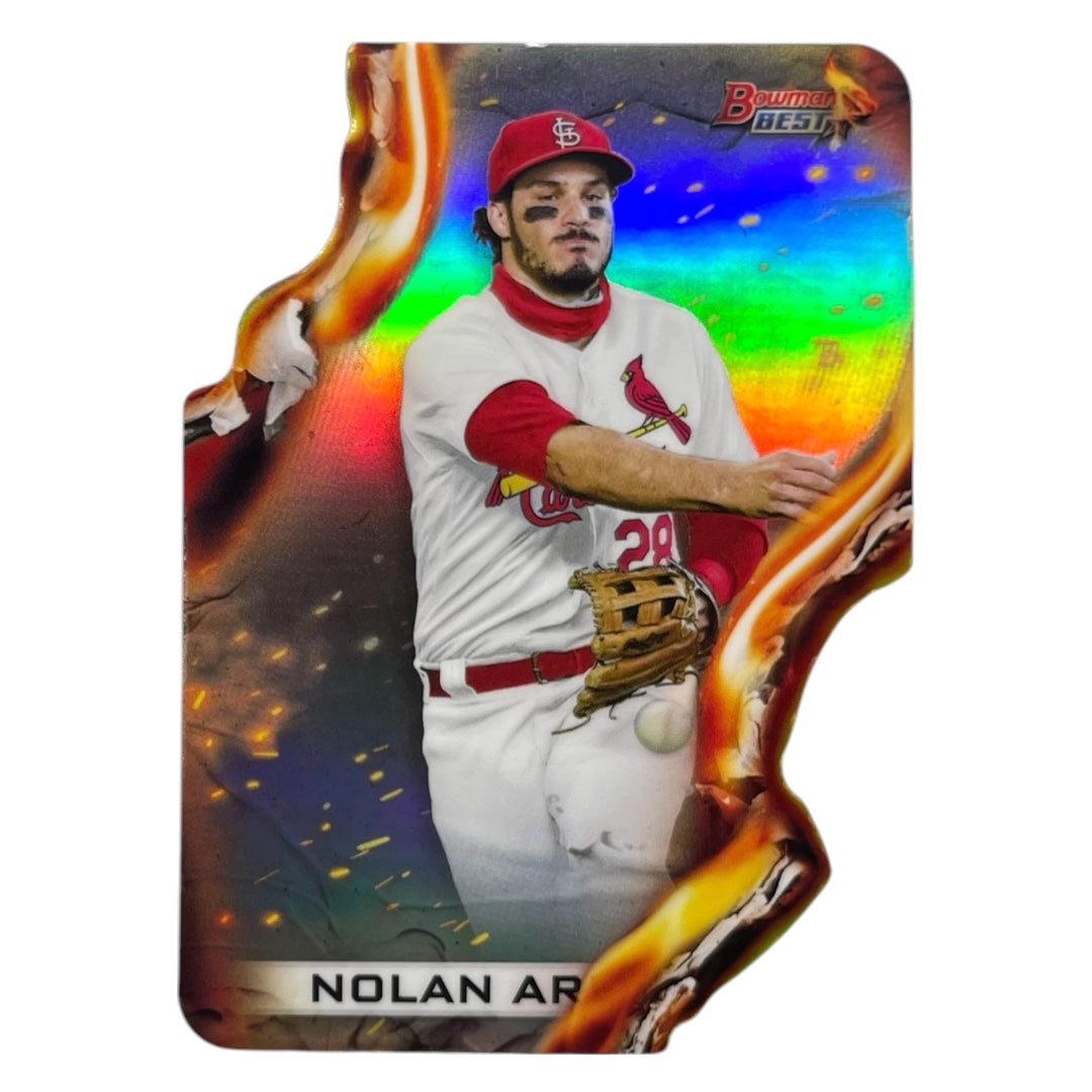 TOPPS MLBカード BOWMAN'S BEST DIE CUT NOLAN ARENADO ST. LOUIS CARDINALS #HW-21 中古 IT2