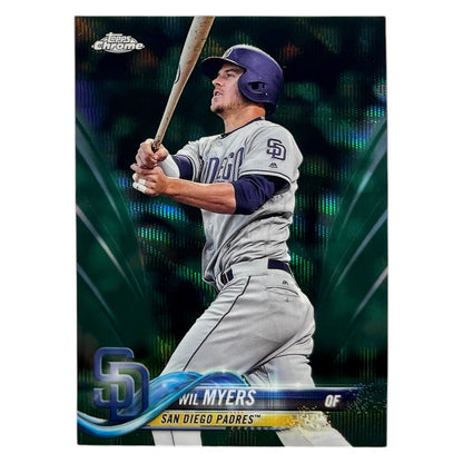 TOPPS MLBカード CHROME WIL MYERS SAN DIEGO PADRES /99 #18 中古 IT2