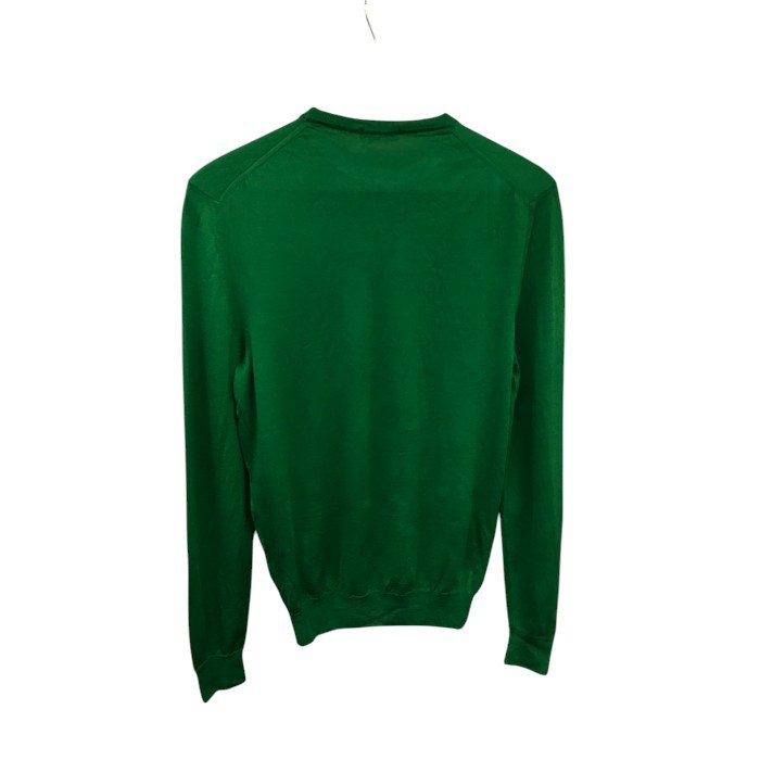 Drumohr ドモルア ニットトップス メンズ 秋冬 ラナメリノウール100％ グリーン Mサイズ 中古 M1