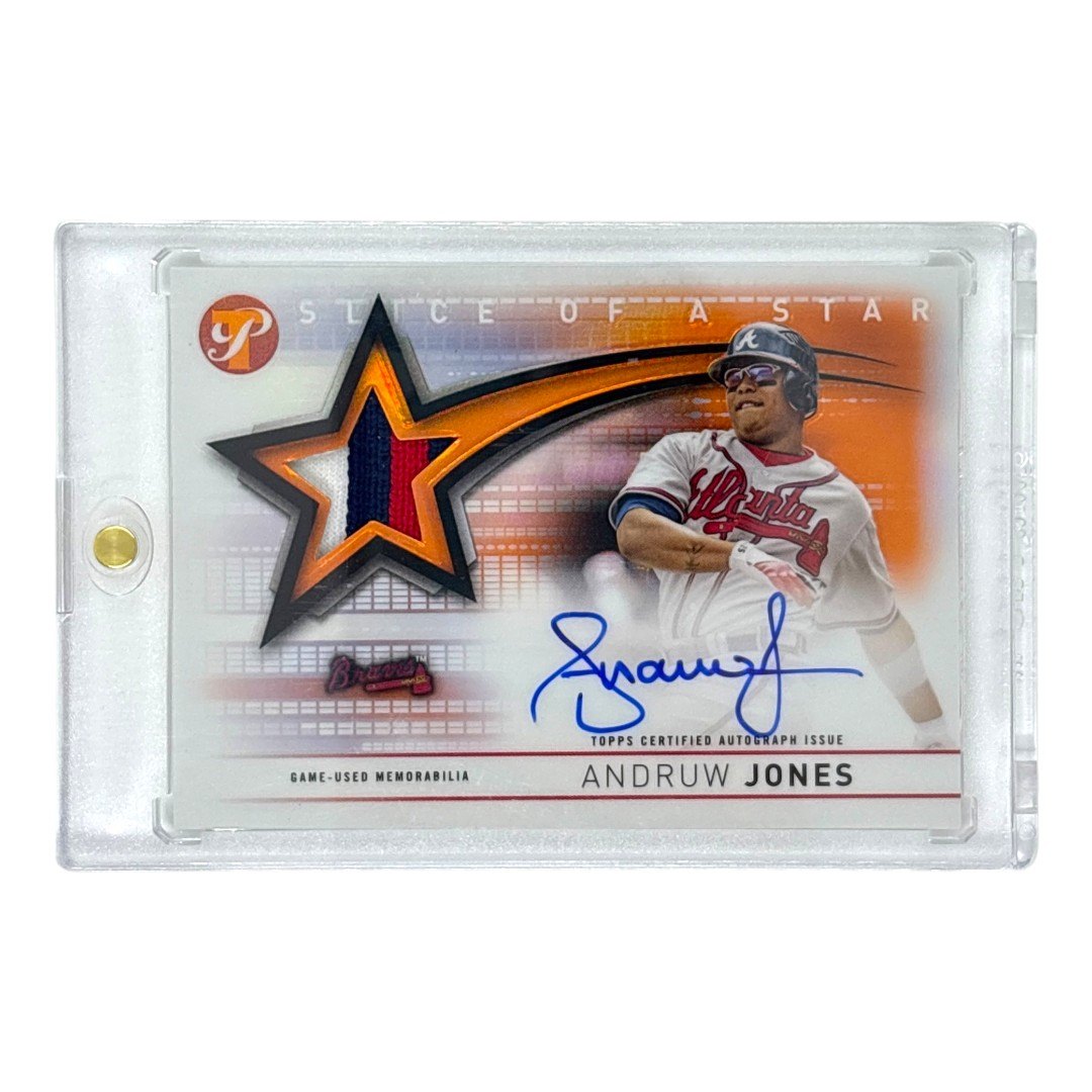TOPPS MLBカード PRISTINE ANDRUW JONES ATLANTA BRAVES /25 #SSAR-AJ 中古 IT1
