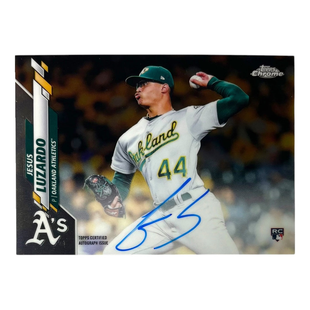TOPPS MLBカード CHROME JESUS LUZARDO OAKLAND ATHLETICS #RA-JL 中古 IT2