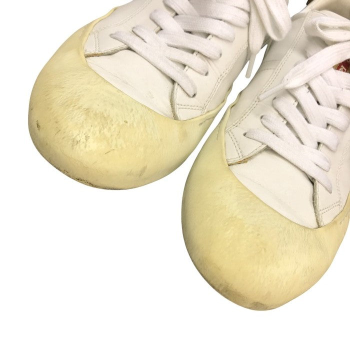 PRADA SPORT プラダ スポーツ スニーカー メンズ ローカット レザー レースアップ ホワイト 8サイズ 4E2515 中古 T1