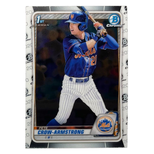 TOPPS MLBカード BOWMAN CHROME 1ST PETE CROW-ARMSTRONG NEW YORK METS #BD-72 中古 IT2