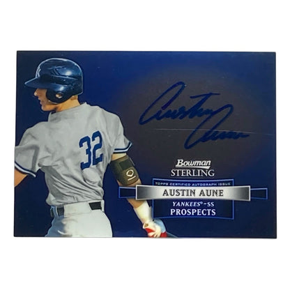 TOPPS MLBカード  BOWMAN STERLING AUSTIN AUNE YANKEES #BSAP-AAU 中古 IT2