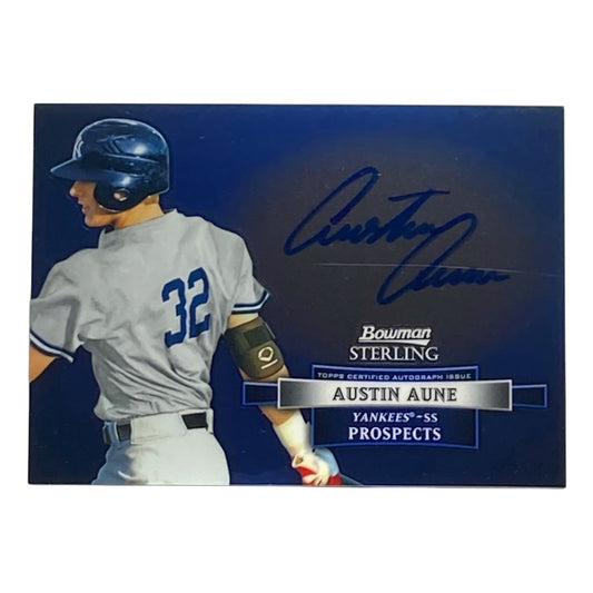 TOPPS MLBカード  BOWMAN STERLING AUSTIN AUNE YANKEES #BSAP-AAU 中古 IT2
