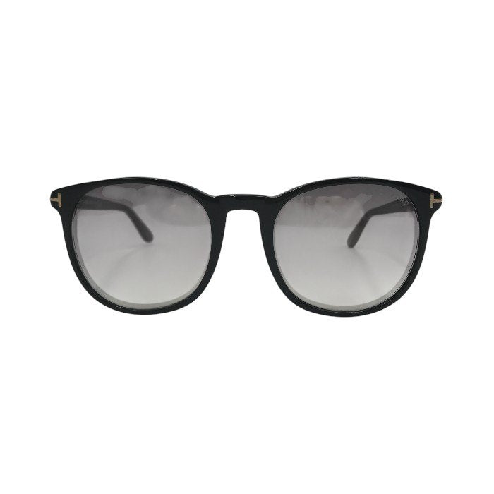 TOM FORD トムフォード Ansel サングラス メンズ ボストン アジアンフィット フルリム ブラック TF858 01C 中古 T1