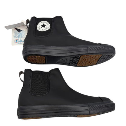 未使用品 CONVERSE ALLSTAR コンバース オールスター ALL STAR LIGHT WR SL SIDEGORE HI 28cm 31307290 靴 シューズ サイドゴア ブーツ メンズ ブラック 中古 W1