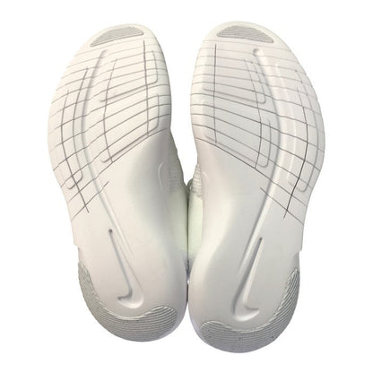 NIKE ナイキ フリー ラン By You ランニングシューズ メンズ カスタム ロード Flyknit 超軽量 オーダー ホワイト 29cm HF0795-100 中古 T1