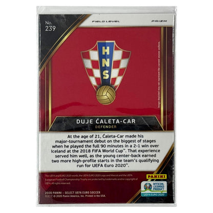 PANINI サッカーカード SELECT UEFA EURO PRIZM DUJE CALETA-CAR CROATIA #239 中古 IT1