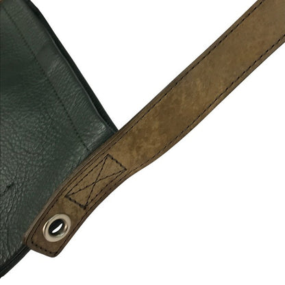 Hender Scheme エンダースキーマ ショルダーバッグ ユニセックス レザー スモール 斜め掛け グリーン 中古 T1
