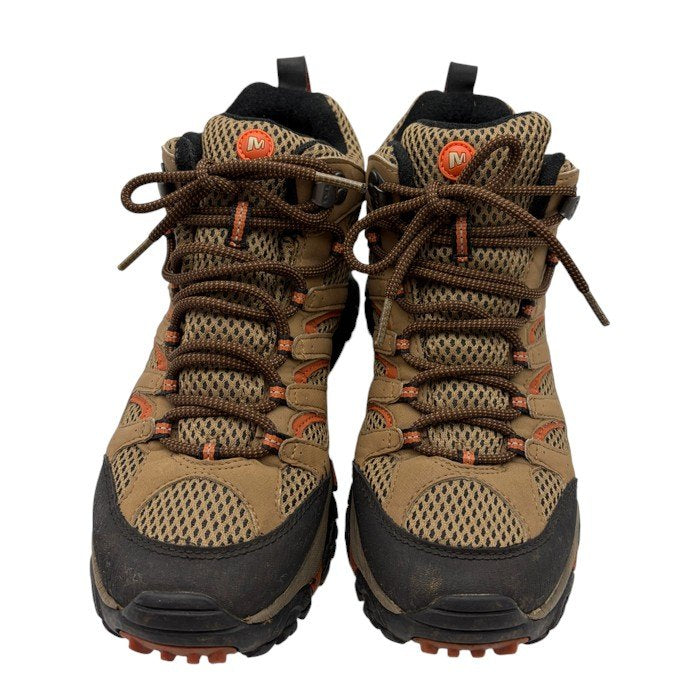 MERRELL メレル MOAB MID トレッキングシューズ J41413 US7 (約25cm) 登山 メンズ 靴 ブラウン 中古 W４