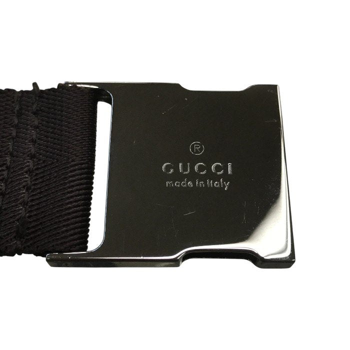 GUCCI グッチ ボディバッグ メンズ GGキャンバス/レザー ウエストポーチ 斜め掛け ショルダーバッグ ベージュ/ブラウン 28566 中古 T1