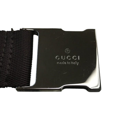 GUCCI グッチ ボディバッグ メンズ GGキャンバス/レザー ウエストポーチ 斜め掛け ショルダーバッグ ベージュ/ブラウン 28566 中古 T1