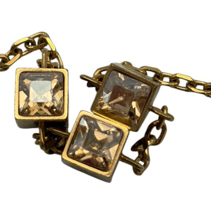 ルイヴィトン LOUIS VUITTON コリエ ギャンブル キューブ ネックレス ゴールド M65096 ブランド ジュエリー レディース かわいい おしゃれ 中古 W４