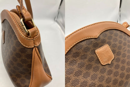 CELINE セリーヌ マカダム ショルダーバッグ 中古 D4