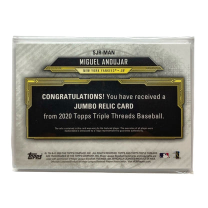 TOPPS MLBカード TRIPLE THREADS MIGUEL ANDUJAR YANKEES 14/27 #SJR-MAN 中古 IT2