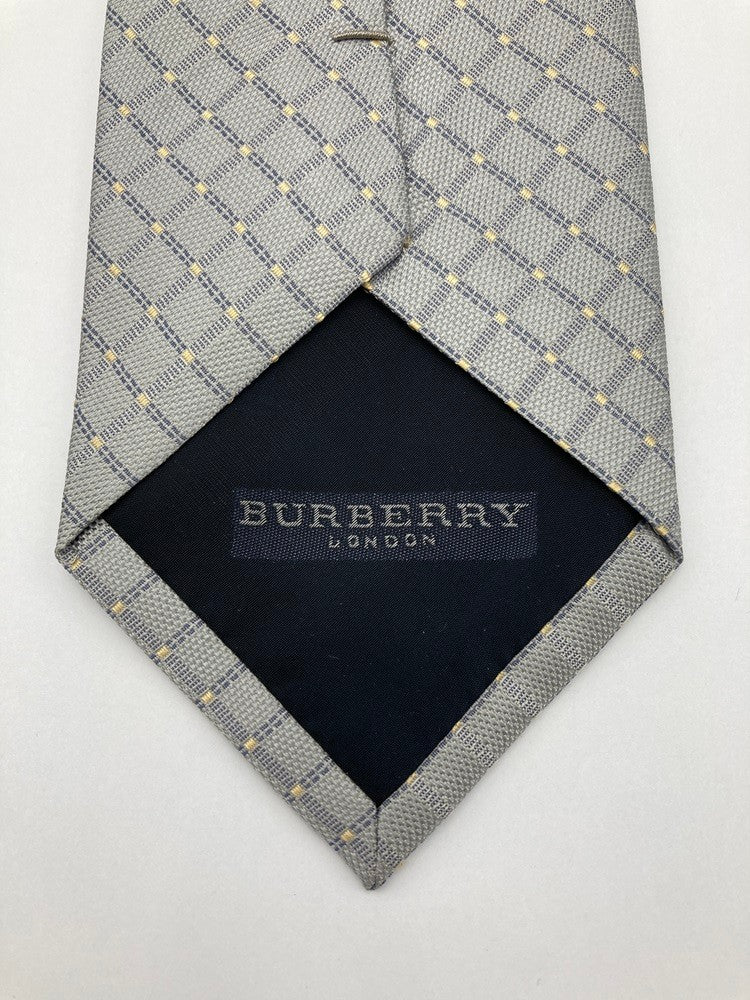 BURBERRY LONDON バーバリー ロンドン ネクタイ シルク100％ 中古 D4