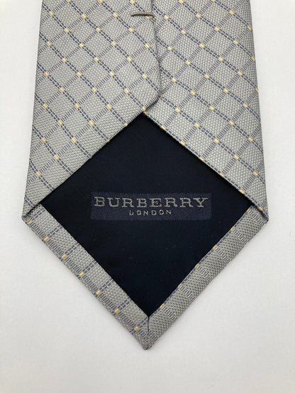 BURBERRY LONDON バーバリー ロンドン ネクタイ シルク100％ 中古 D4