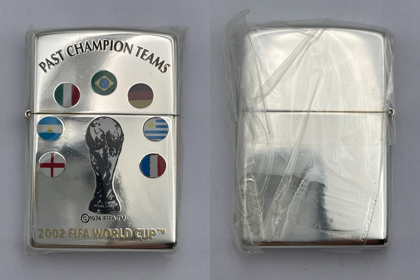 Zippo 日韓ワールドカップ 2002 ジッポーライター 3点セット 中古 D4