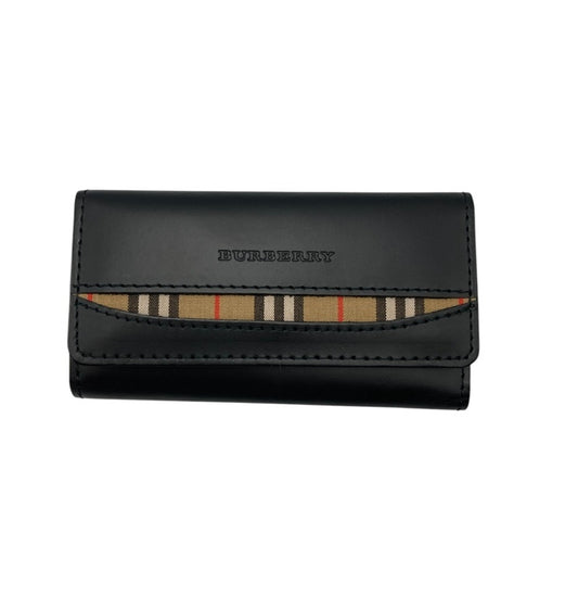 BURBERRY バーバリー ノバチェック 3連キーケース FN116/EX09 中古 D4