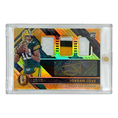 PANINI NFLカード GOLD STANDARD JORDAN LOVE GREEN BAY PACKERS 13/49 #275 中古 IT1