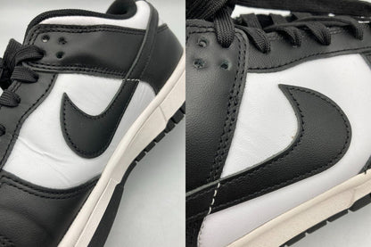 Nike Dunk Low Retro ナイキ ダンク ロー レトロ ホワイト/ブラック スニーカー DD1391-100 サイズ27.5cm 中古 D4