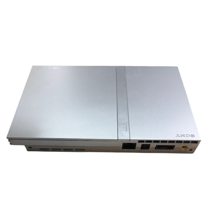 SONY ソニー Play Station2 SCPH-77000SS 本体 サテン・シルバー プレステ2 プレイステーション2 ゲーム機 ハード コントローラー付き 中古 W４