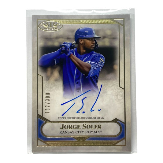 TOPPS MLBカード TIER ONE JORGE SOLER ROYALS 152/300 #T1TA-JSO 中古 IT2