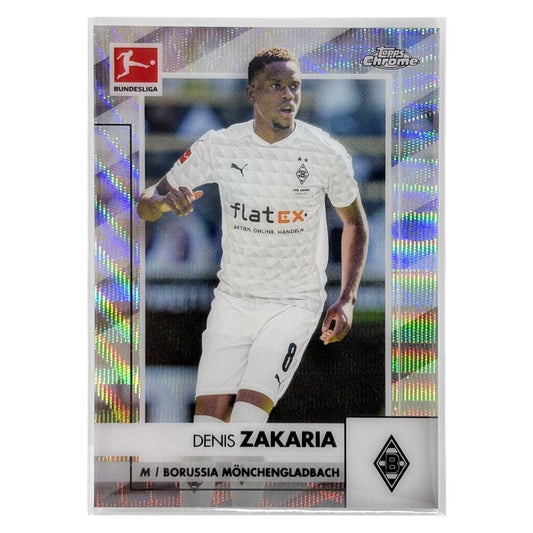 TOPPS サッカーカード CHROME DENIS ZAKARIA BORUSSIA MONCHENGLADBACH /250 #74 中古 IT1