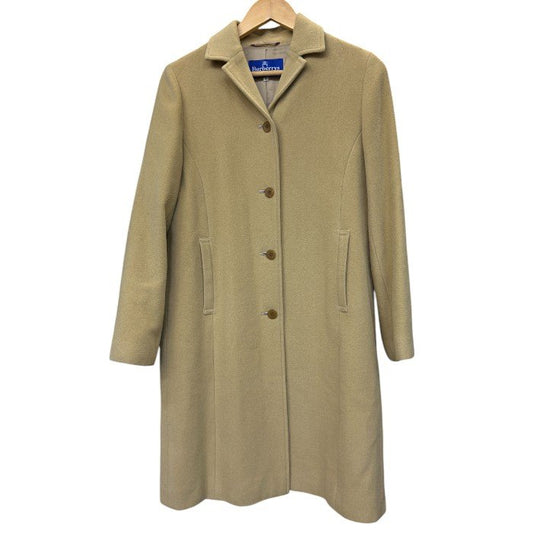 Burberrys BLUE LABEL バーバリーズ ブルーレーベル コート FNF18-710 38 ベージュ レディース 秋 冬 アウター 中古 W４