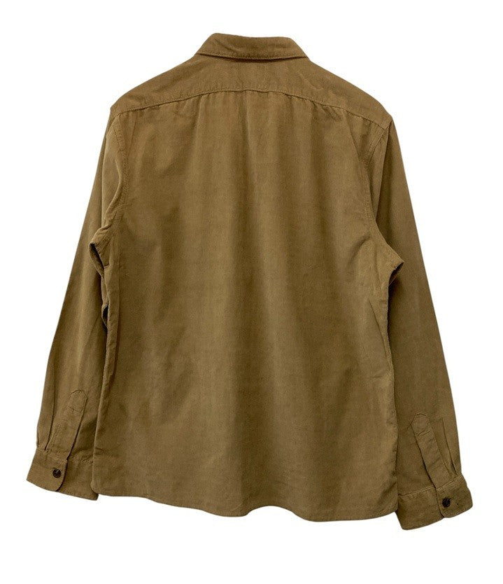 POLO RALPH LAUREN ポロラルフローレン コーデュロイ スイングトップシャツ サイズM メンズ 中古 D4
