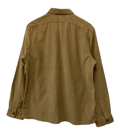 POLO RALPH LAUREN ポロラルフローレン コーデュロイ スイングトップシャツ サイズM メンズ 中古 D4