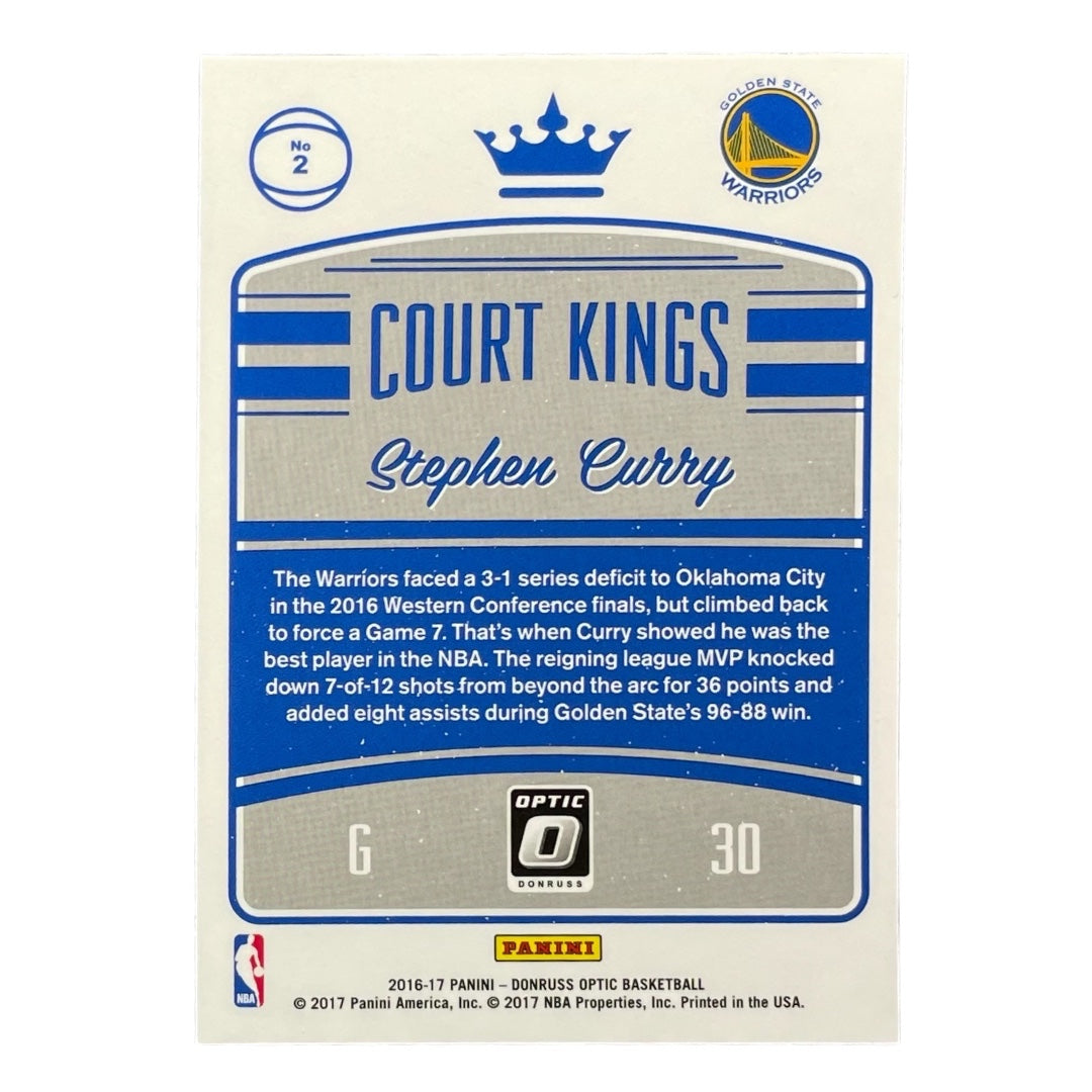PANINI NBAカード DONRUSS OPTIC STEPHEN CURRY GOLDEN STATE WARRIORS #2 中古 IT2