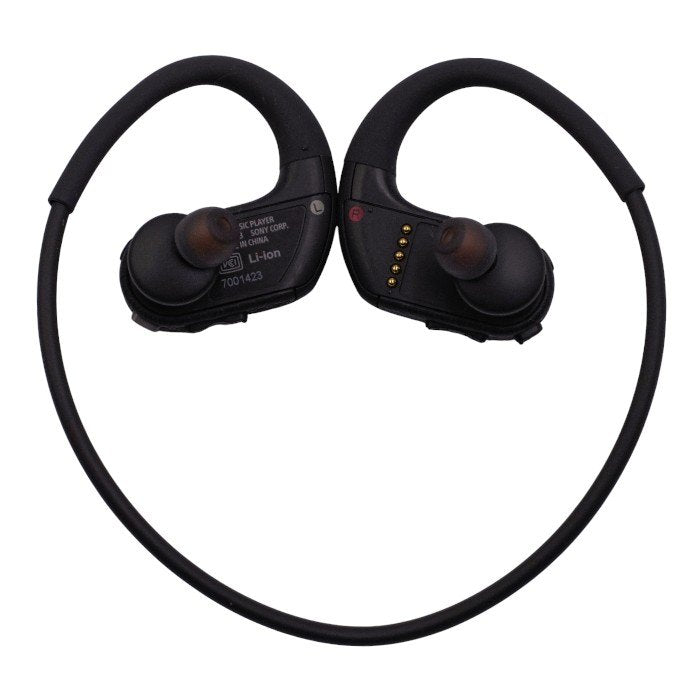 ソニー ヘッドホン一体型ウォークマン Wシリーズ NW-WS413 : 4GB MP3プレーヤー メモリータイプ ブラック NW-WS413 BM 中古 a1