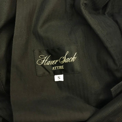 HAVERSACK ハバーサック パンツ メンズ 春夏 麻 ロング ウエストドローコード ボタンフライ ブラック Sサイズ 862003 中古 T1