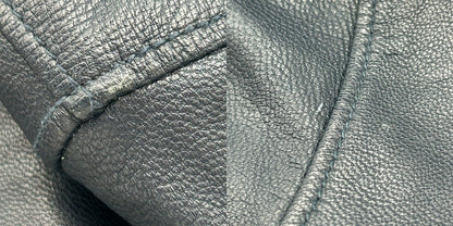 BEAUTY&YOUTH UNITED ARROWS シングルライダース ゴートレザージャケット メンズ M ビューティー＆ユース ユナイテッドアローズ 山羊革 ブラック 秋 アウター 中古 W４