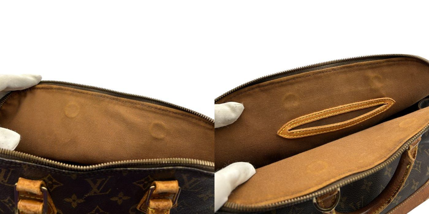 LOUIS VUITTON ルイヴィトン モノグラム アルマPM ハンドバッグ レディース 定番 シンプル ブラウン M53151 ブランド 鞄 お出かけ 通勤 中古 W４