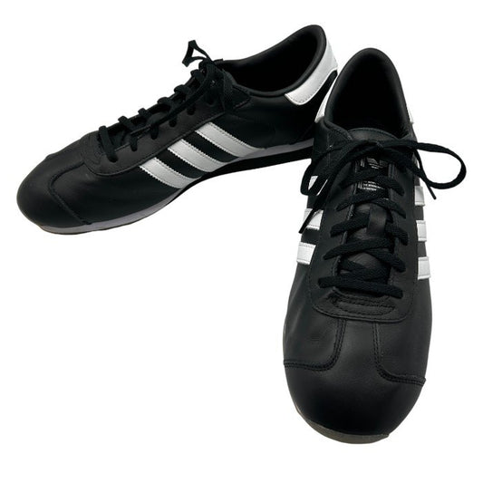 adidas アディダス カントリー ID6600 スニーカー 28.5cm ブラック 靴 シューズ メンズ カジュアル 中古 W４