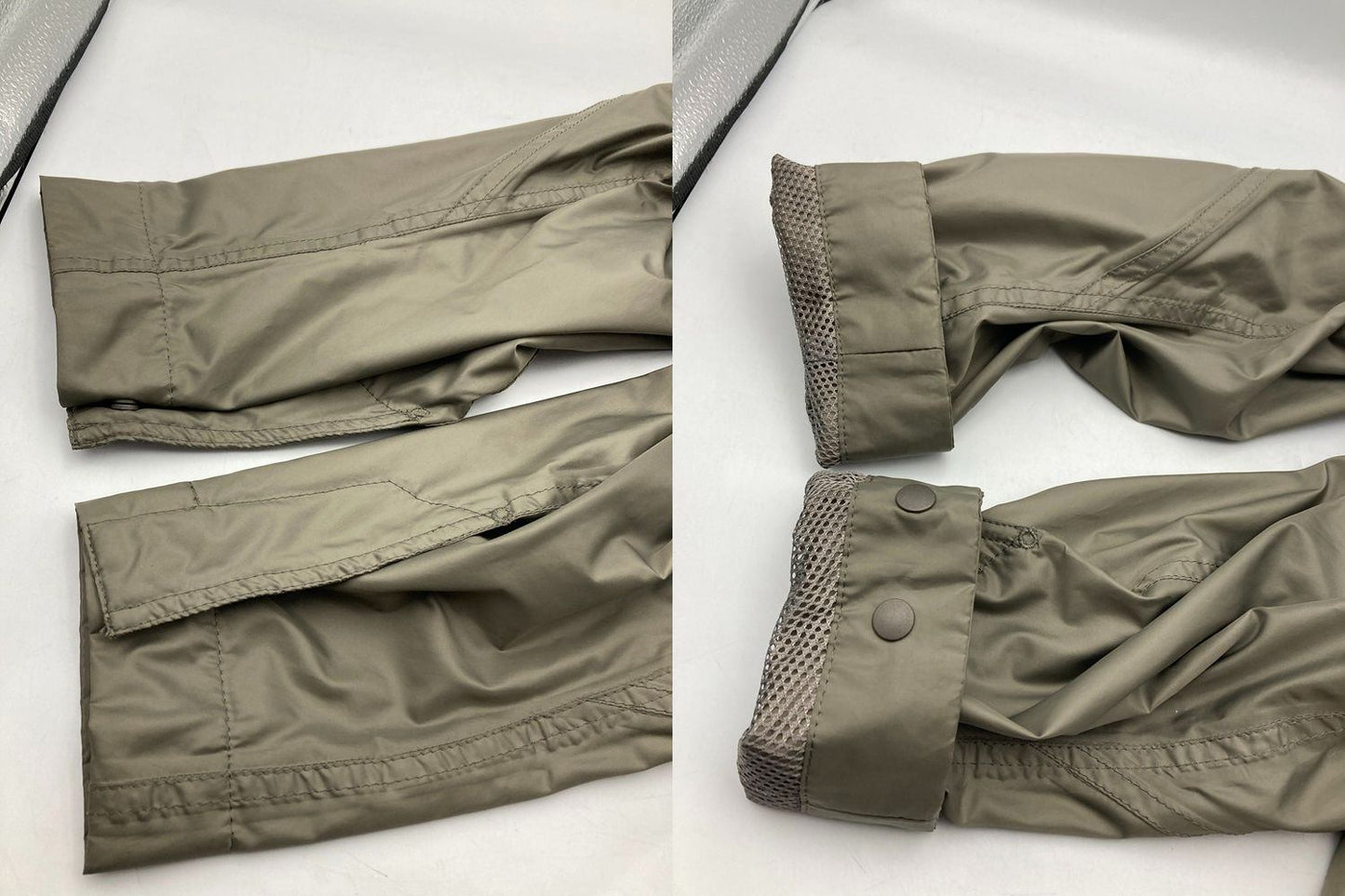 ISSEY MIYAKE イッセイミヤケ パラシュートコート ME83FA032 08AW サイズ2 カーキ 中古 D4