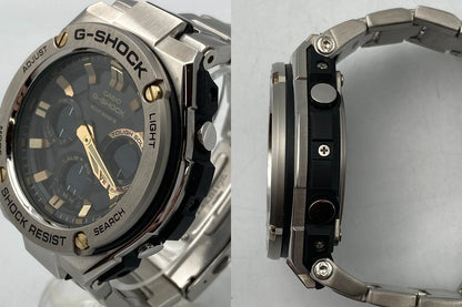 CASIO カシオ ジーショック Gスチール タフソーラー 腕時計 GST-W110D-1A9JF 中古 D4