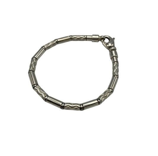 TIFFANY&Co. ティファニー アズテックジグザグ ブレスレット シルバー925 中古 D4