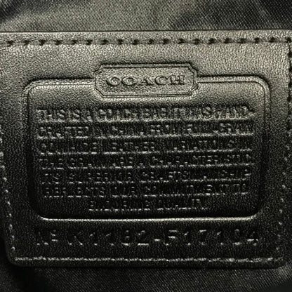 COACH コーチ ショルダーバッグ レディース パンチングレザー シグネチャー 2way F17104 中古 T1
