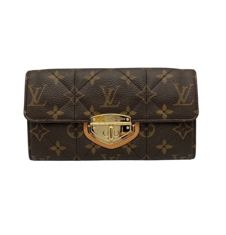 LOUIS VUITTON ルイヴィトン モノグラム ポルトフォイユ サラ エトワール M66556 中古 D4