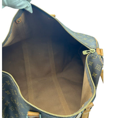 LOUIS VUITTON ルイヴィトン モノグラム キーポル バンドリエール 50 ボストンバッグ M41416 鞄 ブランド 大きめ 旅行 ハンドバッグ ショルダー 中古 W４