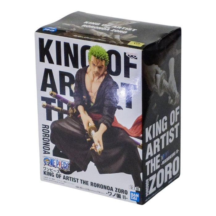 未開封品 BANPRESTO ワンピース KING OF ARTIST THE RORONOA ZORO -ワノ国 II- ロロノア・ゾロ 全一種 中古 a1