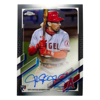 TOPPS MLBカード CHROME JAHMAI JONES ANGELS #RA-JJ 中古 IT2