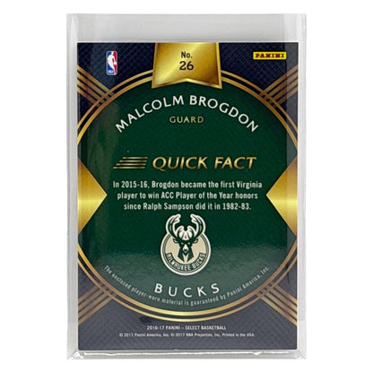 PANINI NBAカード SELECT MALCOLM BROGDON BUCKS #26 中古 IT1