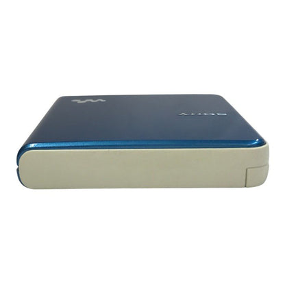 SONY MDウォークマン ブルー WALDMAN MDLP プレーヤー 再生専用機 MZ-E630 中古 T1